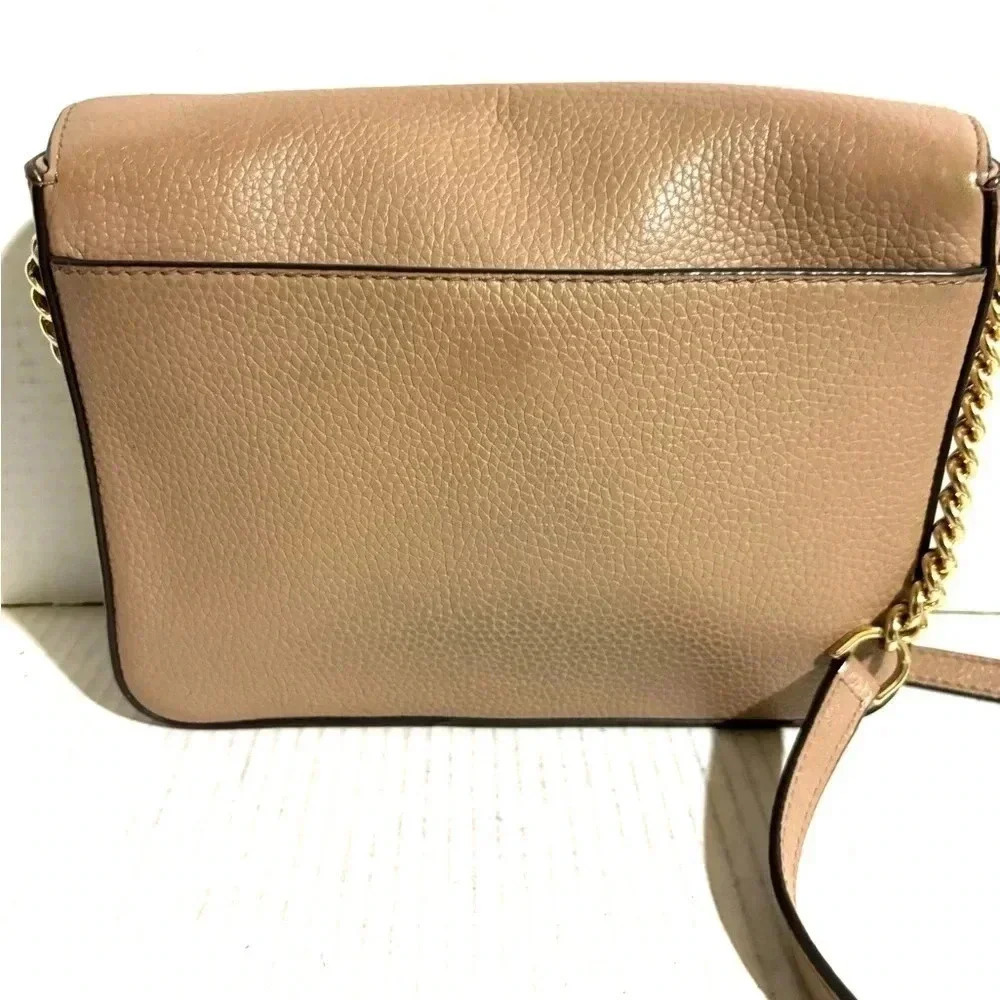 Michal kors beige leather crossbody handbag - Picture 10 of 11